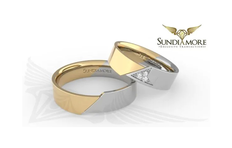 Wedding rings by SUNDIAMORE